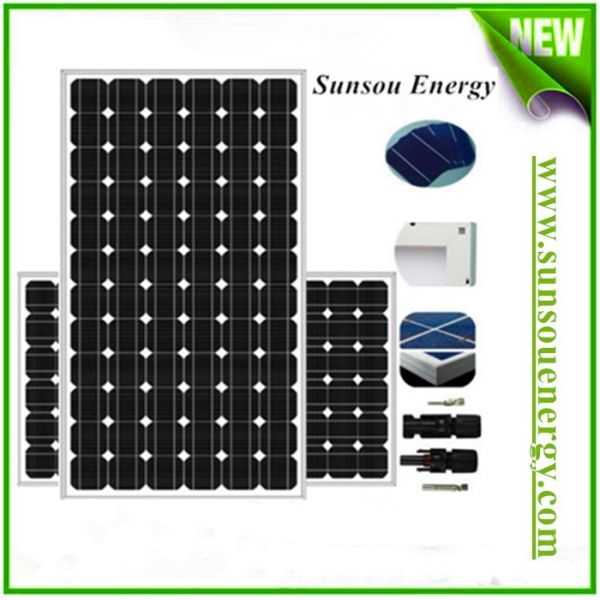 Quality 280w to 300w mono solar panel, high efficiency solar modules mono-crystalline for pv panel system for sale