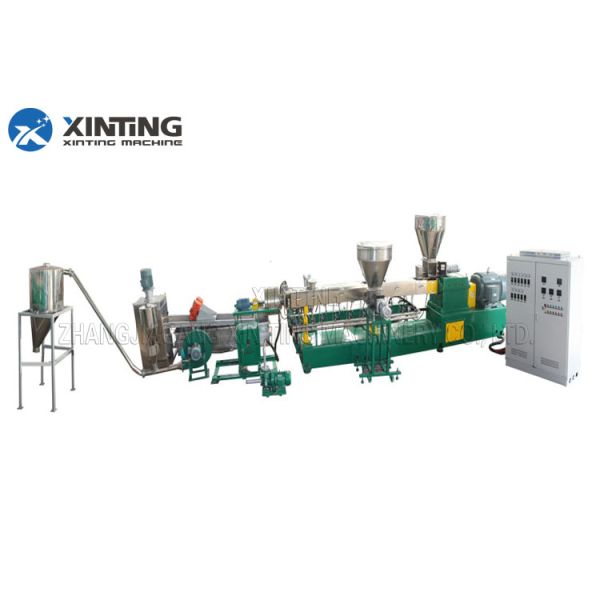 Poly Ethene Bottle Flakes Plastic Pelletizing Machine