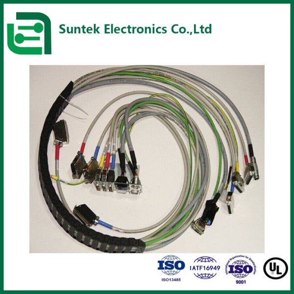 Quality Custom Cable Assembly and Wire Harness with Testing Voltage 1000 V, Loop Resistance 280 Ohm, and Temperature Rating -40°C To 105°C for sale