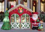 Giant Custom Advertising Inflatables Waterproof Oxford Cloth Christmas House
