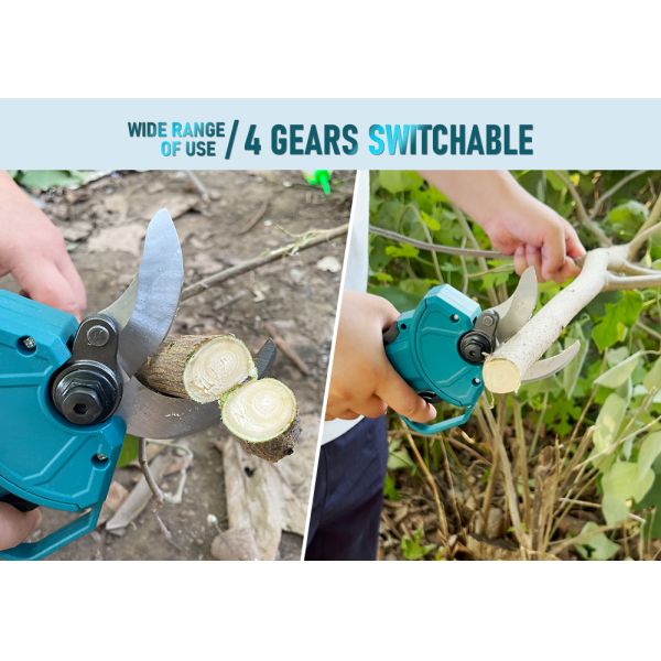 Professional Lithium Folding Telescopic Pruning Shears Electric Scissors for DIY Industrial Tree Pruning