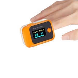  Digital Finger Pulse Oxygen Monitor 1 Years Warranty With SPO2 Sensor Manufactures