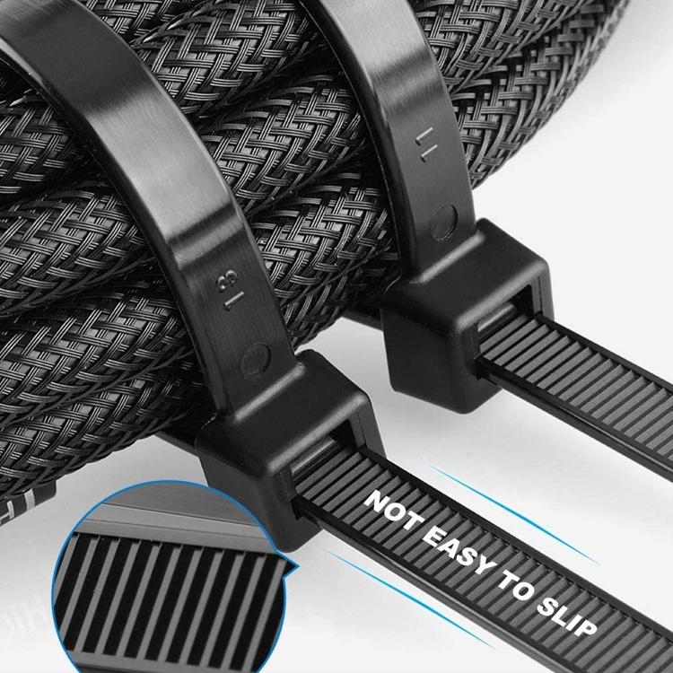 Eco Self Locking Cable Ties Secure Connection Multi Purpose With Nylon 66 Material