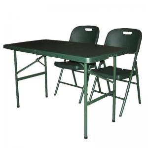  Field Folding Table Outdoor Blow Molding Table Outdoor Command Table Portable Military Table Chairs Manufactures