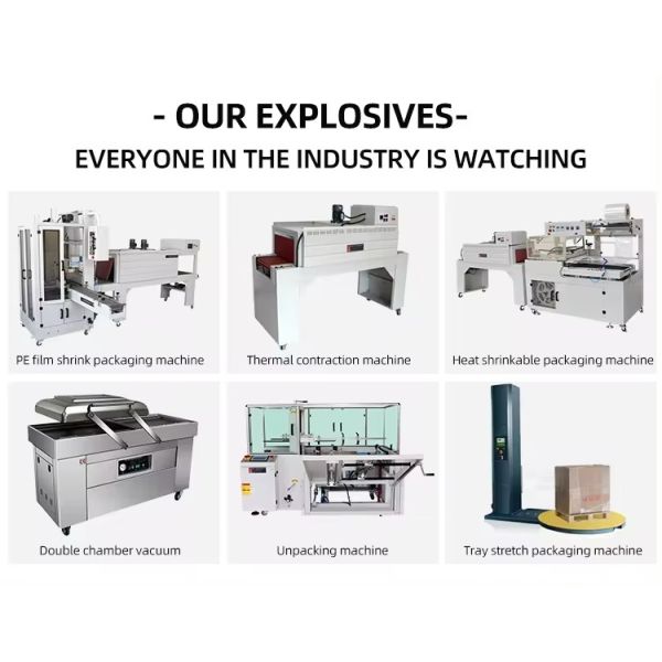 Electric Driven Automatic Side Seal Shrink Wrapper for High Speed Packaging Solutions