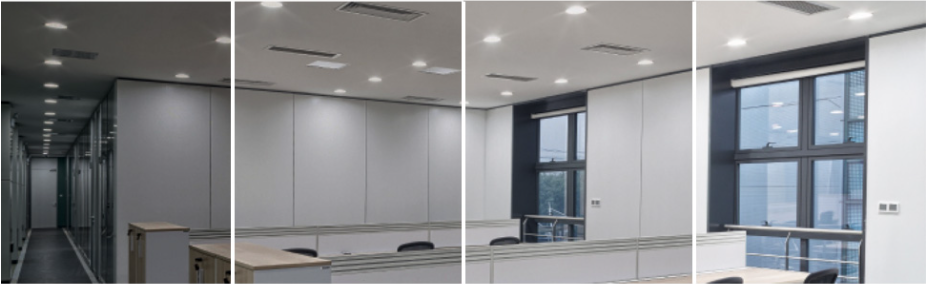 Plastic Backlit Flat Slim Round Panel Light 7W 5CCT 3 Inch Ultra Thin COB