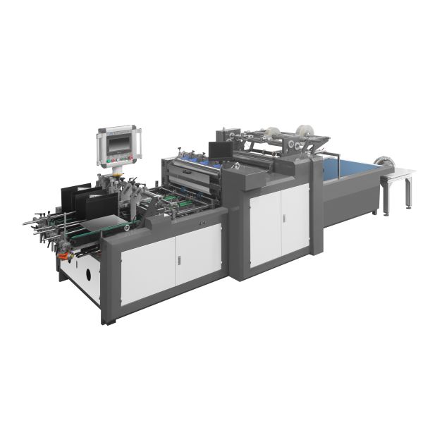 TC-1080B Fully Automatic Paper Box Double Channel Window Patching Machine Motor Engine 380V High-Capacity 40000 Pieces/Hour