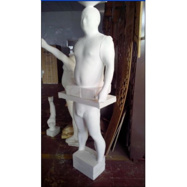 Single Head Human Body Model 3D Cylindrical Engraving Machine